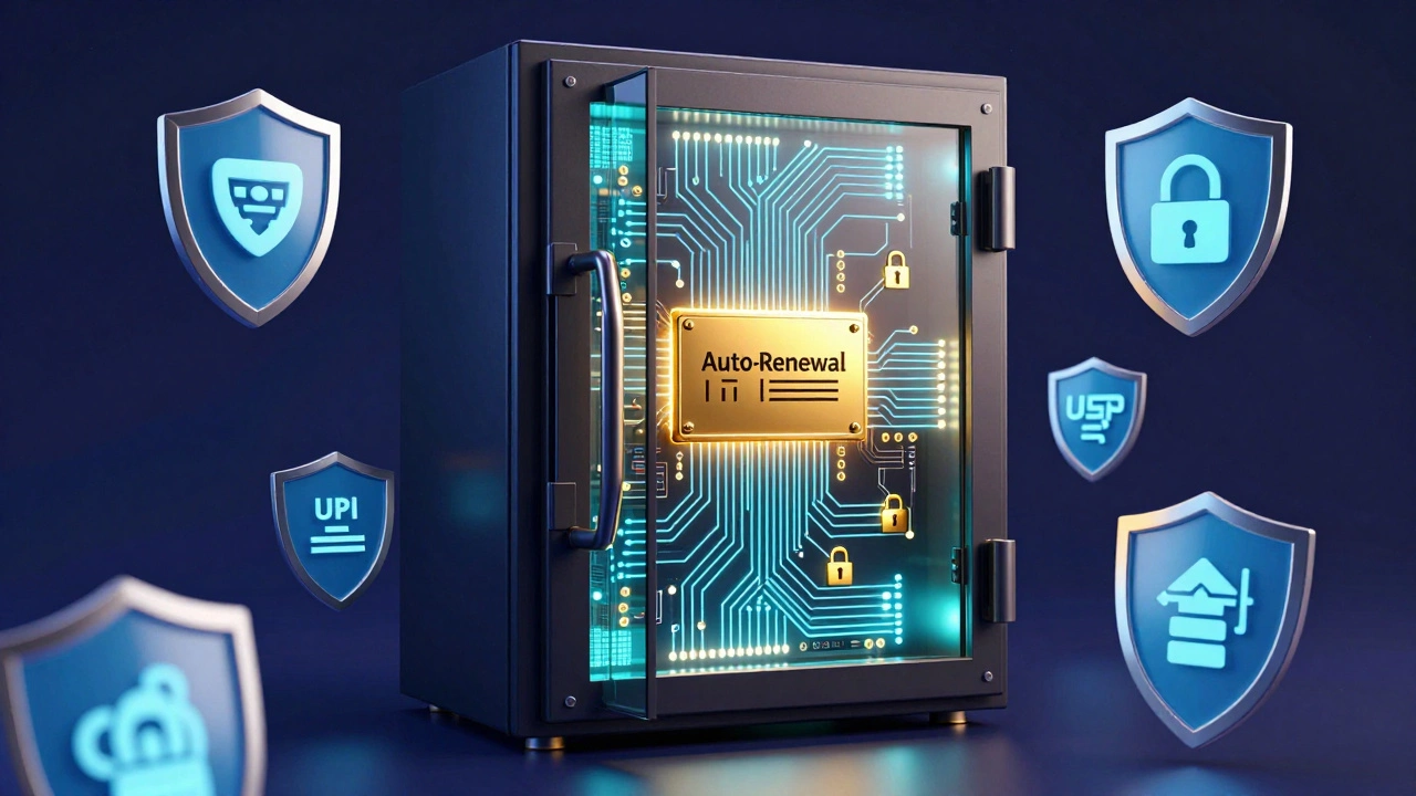 Digital vault protecting a domain name with security shields