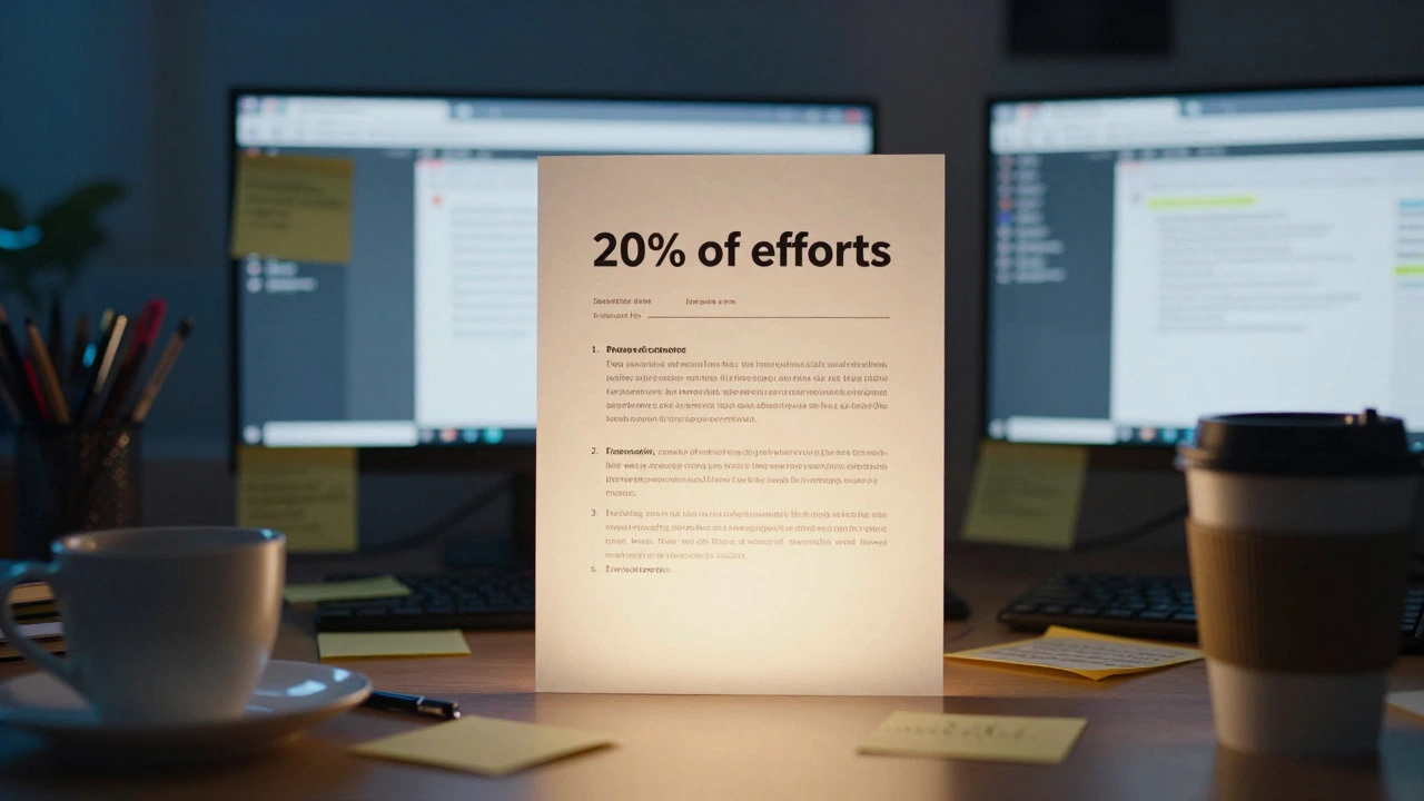 What is the 80/20 Rule for Blogging? A Practical Guide